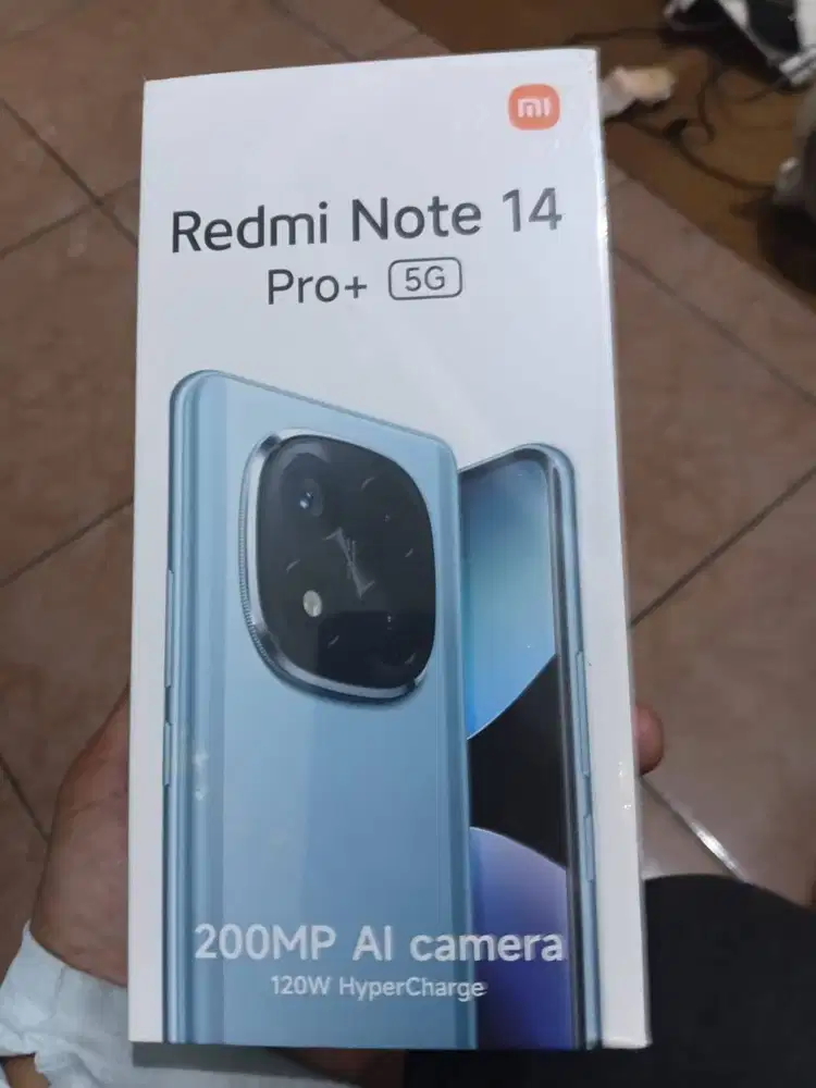 Dijual Cepat! Redmi Note 14 Pro+ 5G – Baru, Segel Belum Dibuka!