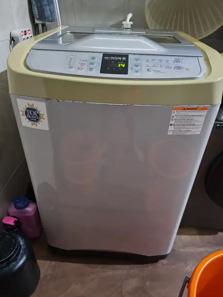 Mesin cuci samsung 12 kg buka atas