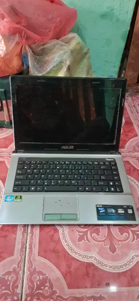 LAPTOP ASUS A43S CORE I3 UPGRADE