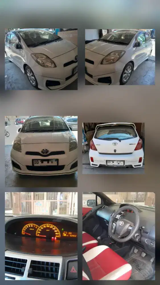 TOYOTA YARIS S TRD SPORTIVO 2012 MANUAL  BEKAS RASA BARU