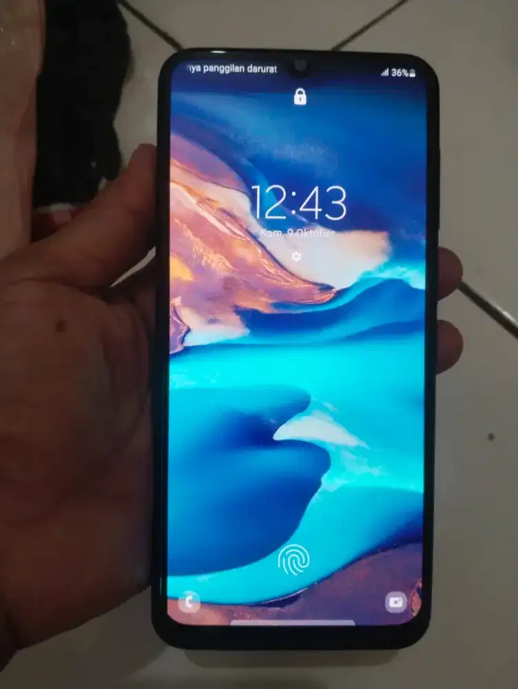 Samsung  A50. 4/64   Fingerprint aktif di layar nominus