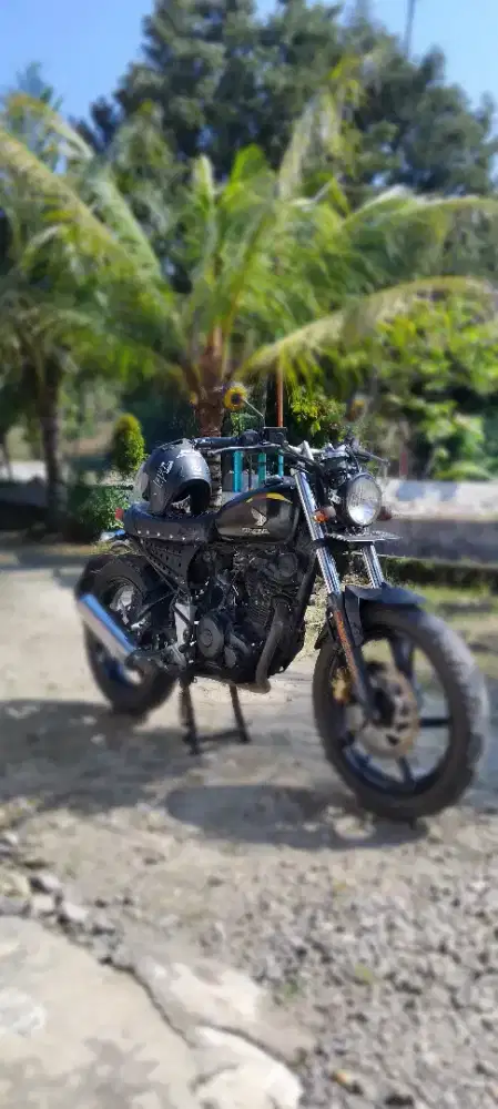 Yamaha byson tahun 2012 modif japstyle
