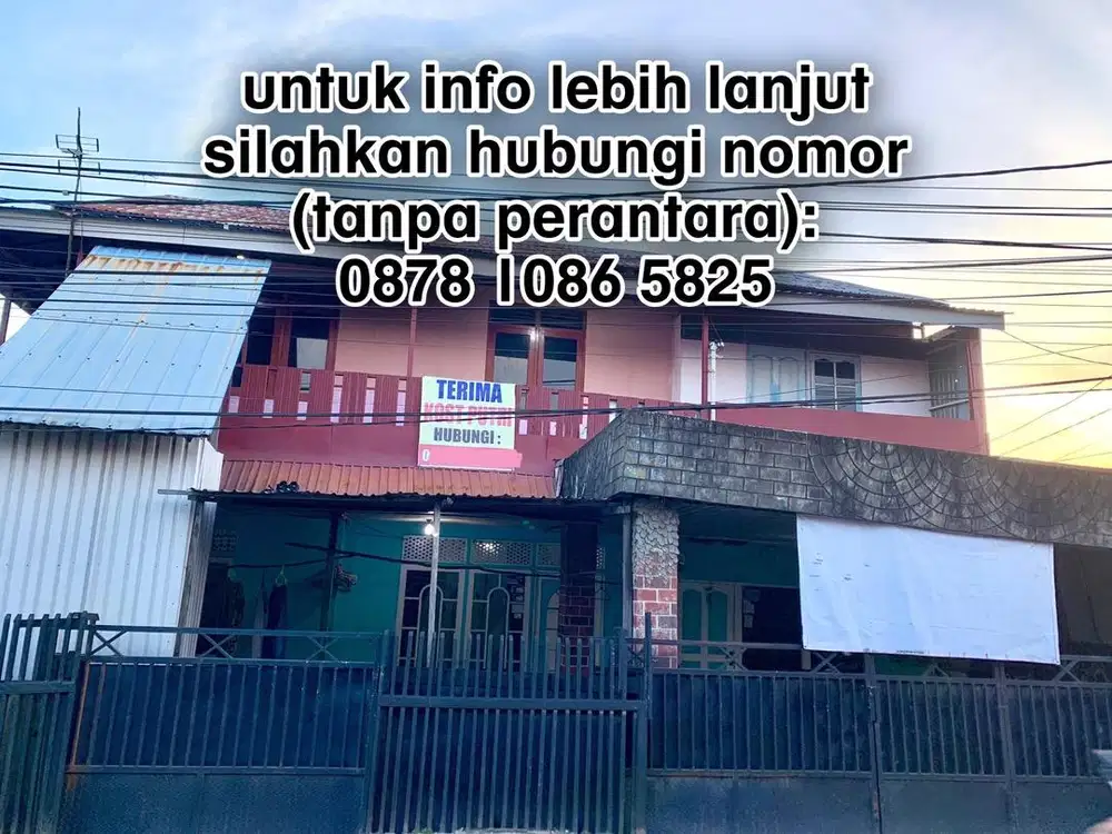 DI JUAL RUMAH & KOST (6 Pintu)