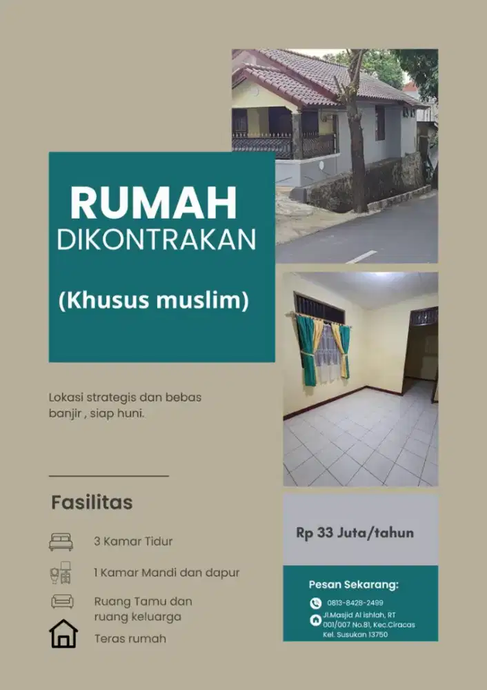 Rumah Di Kontrakan
