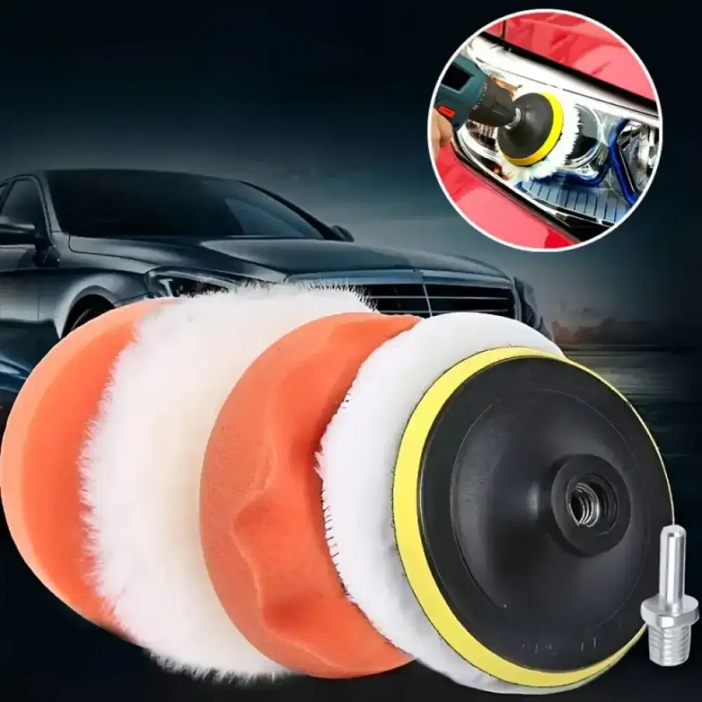 OTOHEROES Set Busa Poles Mobil Sponge Polishing Pad 5 Inch