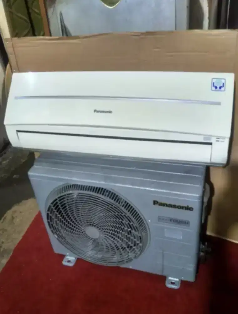 AC second panasonic 1 PK sudah termasuk ongkos kirim dan pemasangan