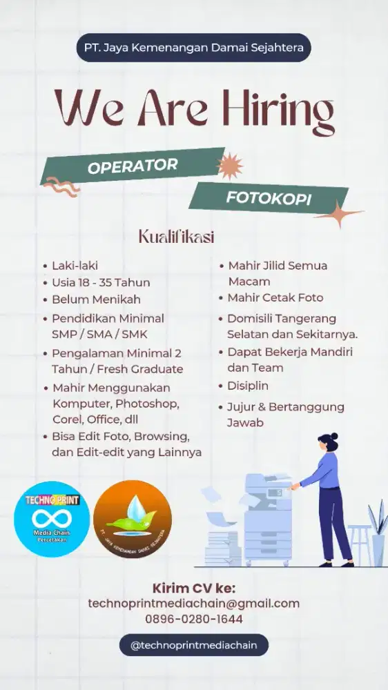 Operator Fotokopi