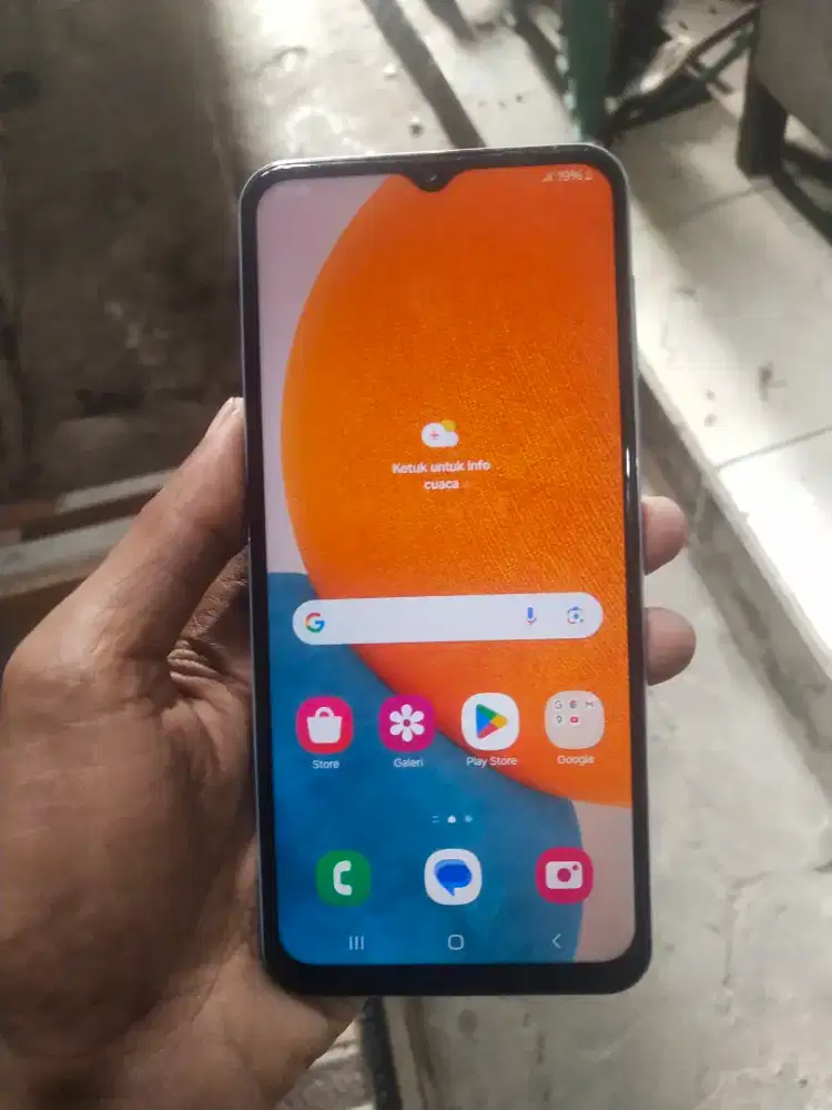 samsung galaxy a23 5G 6/128 snapdragon695 nfc sesuai deskripsi