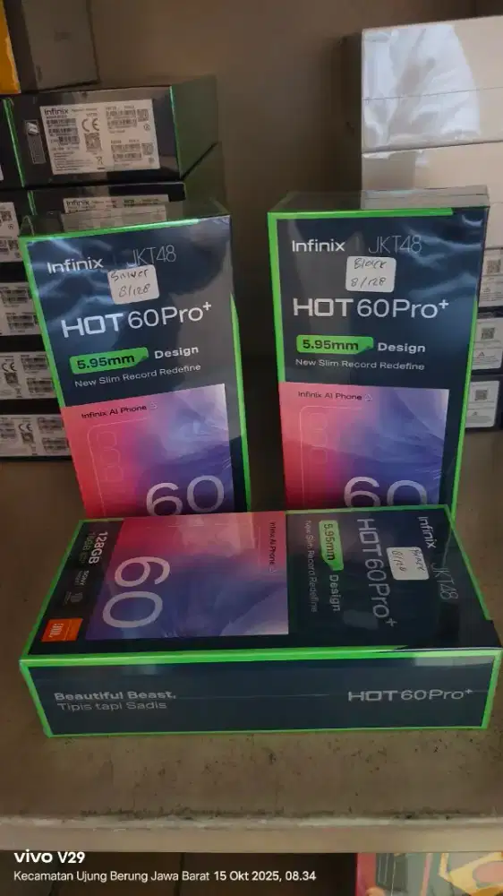 Infinix HOT 60 PRO+ 8+8/128gb baru spesial promo