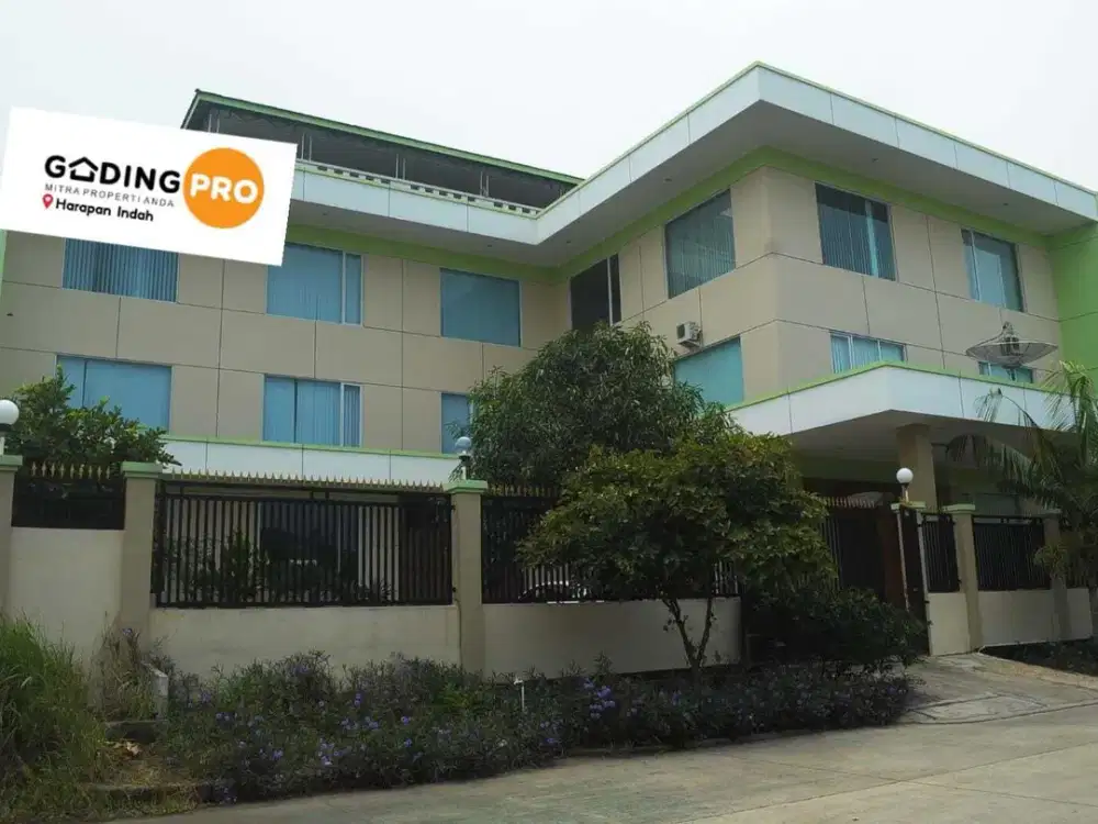 Dijual Gudang Kantor 4 Lantai di Kota Harapan Indah Bekasi  Luas Tanah