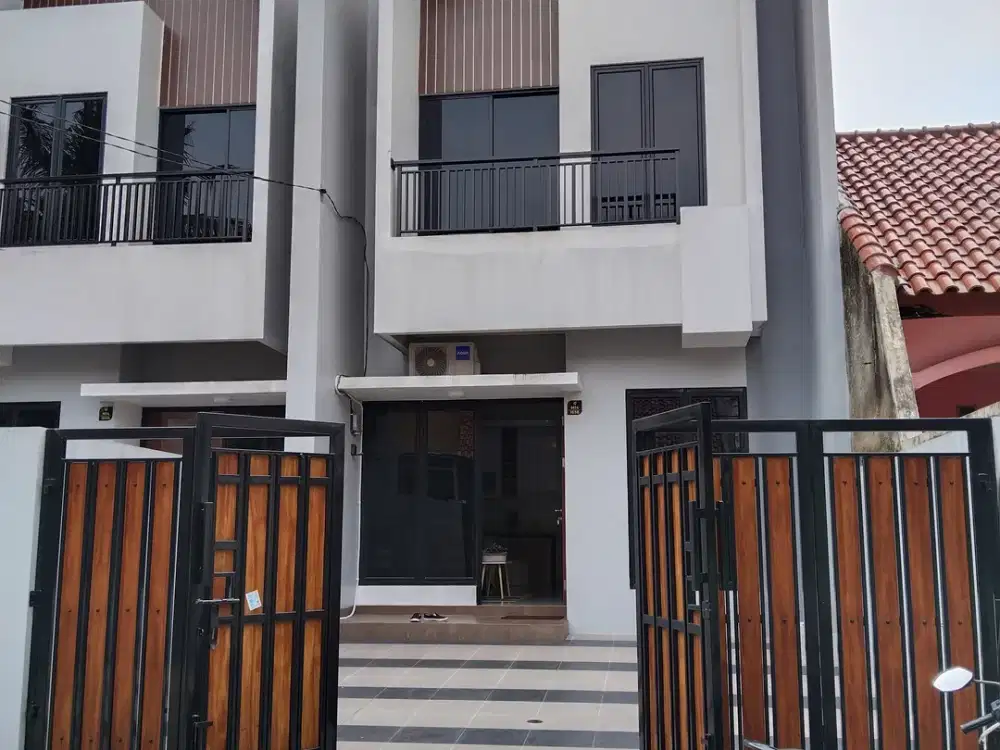 Rumah 2lt dlm perum Asabri 825jt siap huni free biaya