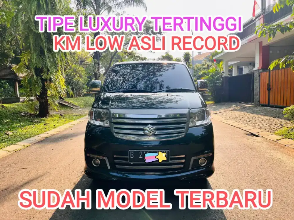 SUZUKI APV SGX LUXURY R15 2015 KM RECORD RESMI