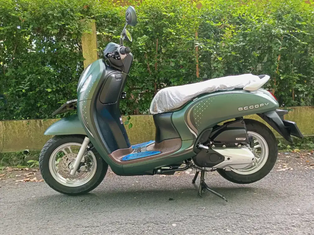 HONDA SCOOPY KEYLES TAHUN 2024 KM 46 PERAK PERSIS BARU KIRCON