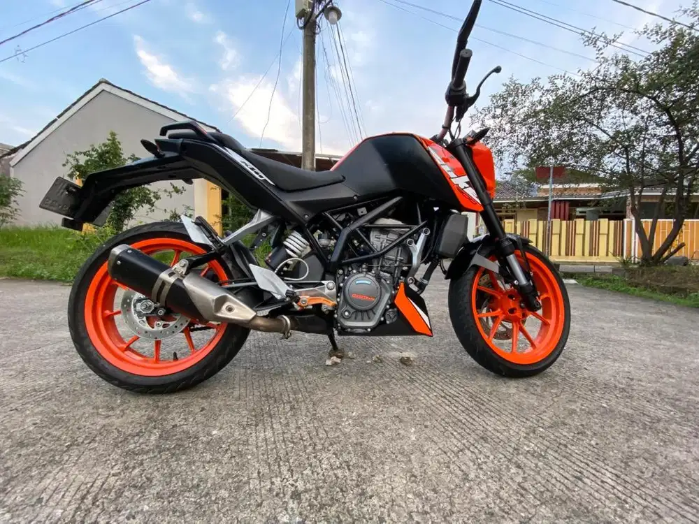 58@: PAJAK ON B DKI KTM DUKE200RACING ORANGE