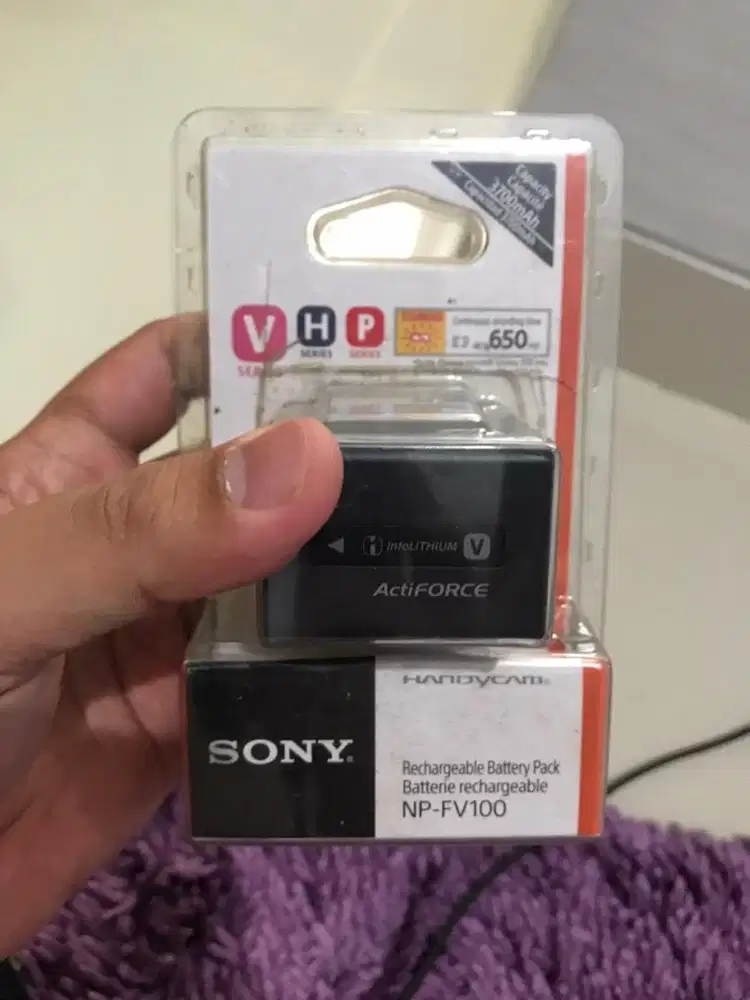 Batrai handycam sony