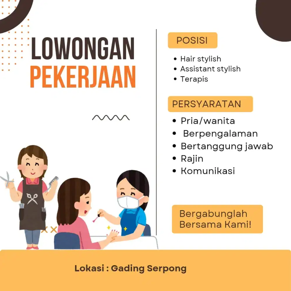 DIBUTUHKAN SEGERA !!