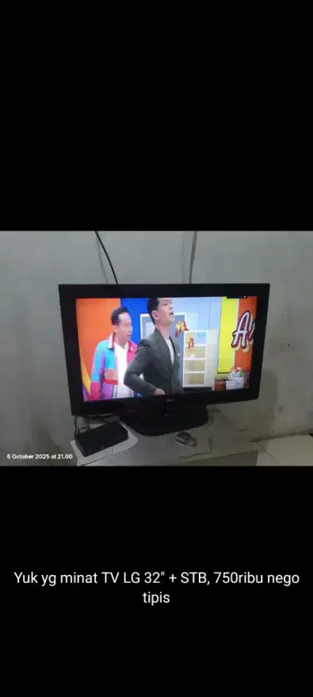 TV LG 32 + STB