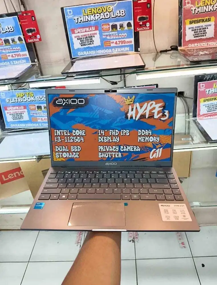 LAPTOP BARU MURAH | AXIOO HYPE 3 CI3-GEN11 | BISA KREDIT 0 DP