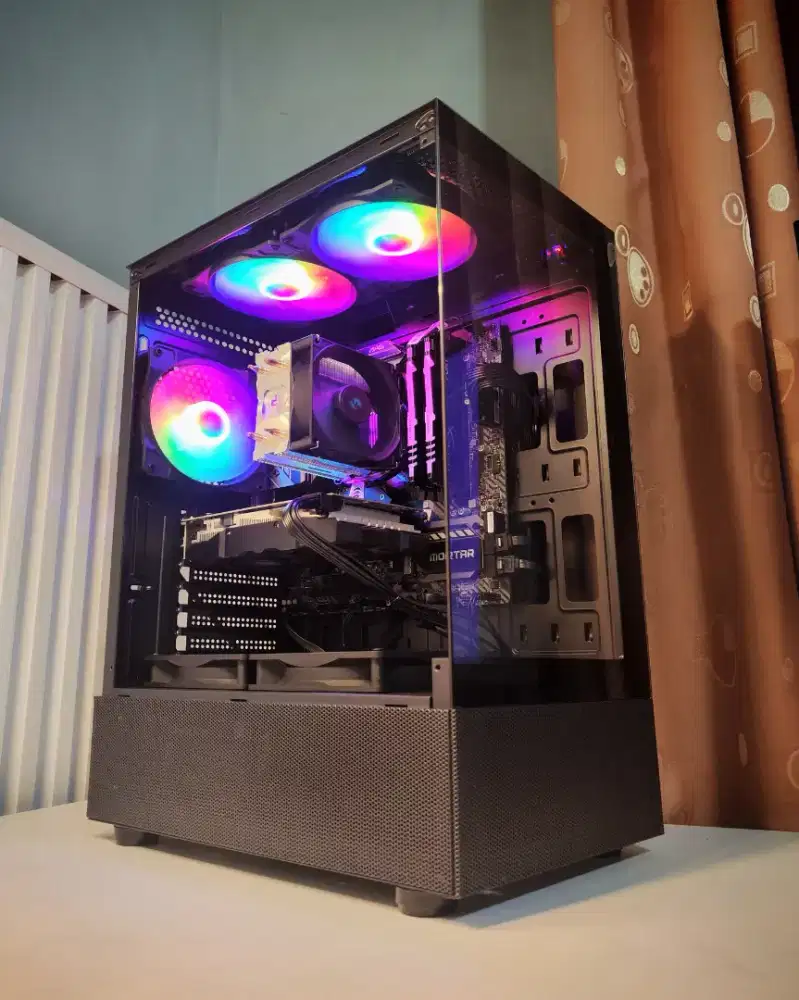 pc siap pakai intel i5 gen 10 (non f) / rx 580 8gb / ram 16gb / ssd