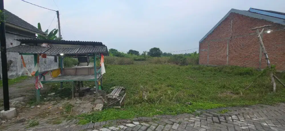 Tanah Kavling Hook Jalan Desa