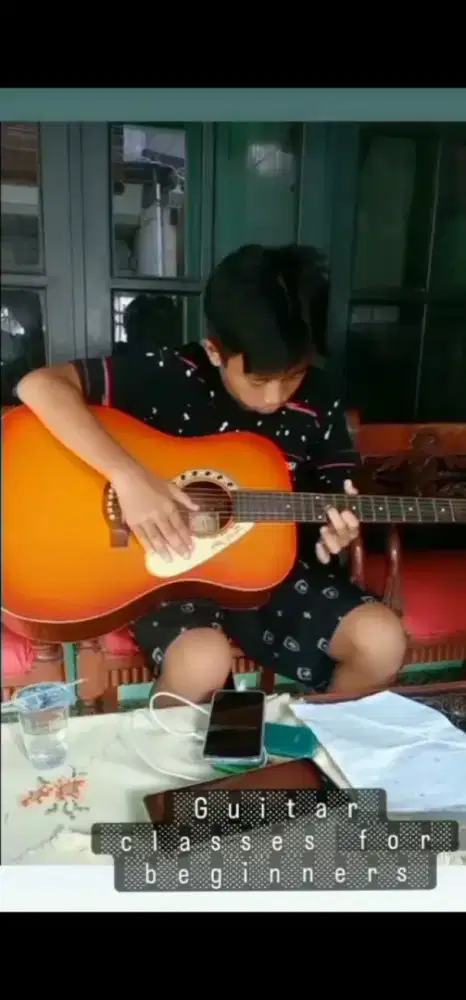 Private Gitar untuk pemula