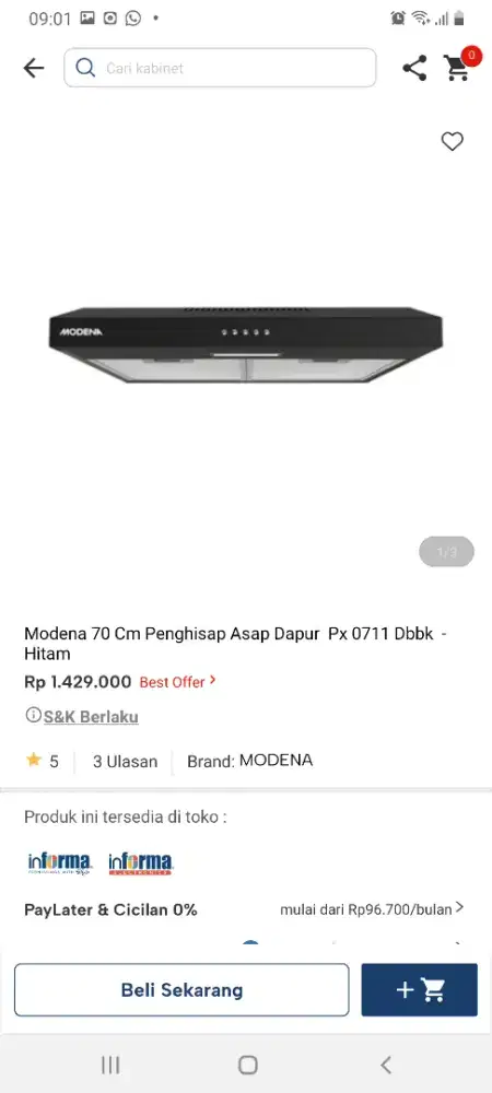 Modena cookerhood