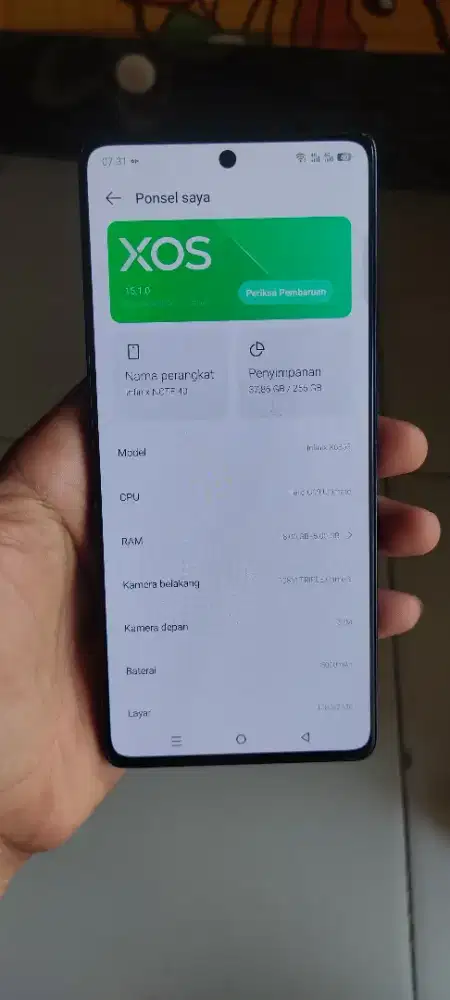 Infinix note 40 ram 8/256gb hp cassan ngga ori