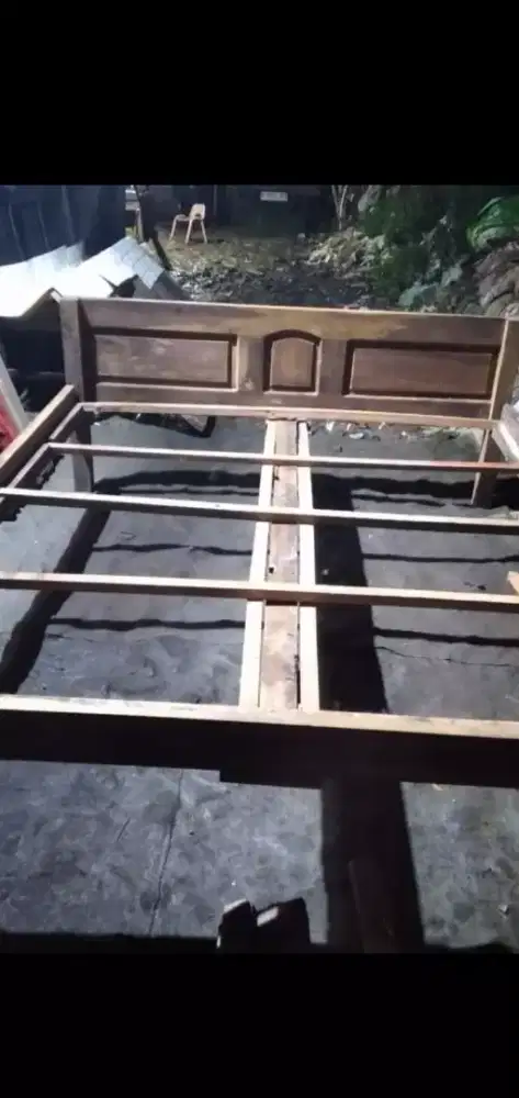 Jual murah ranjang jati