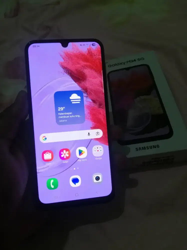 Samsung M34 5G 8+8 128 Fullset