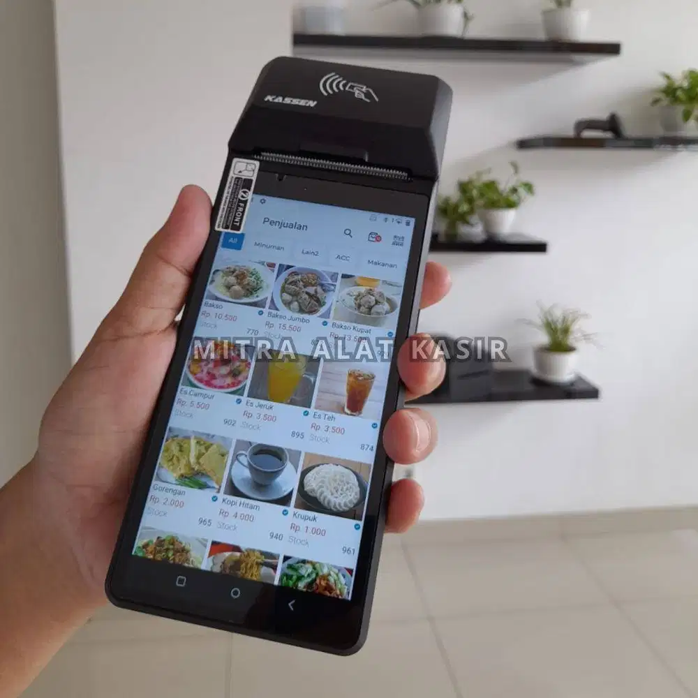 MOBILE POS ANDROID + BUILT-IN PRINTER 58MM