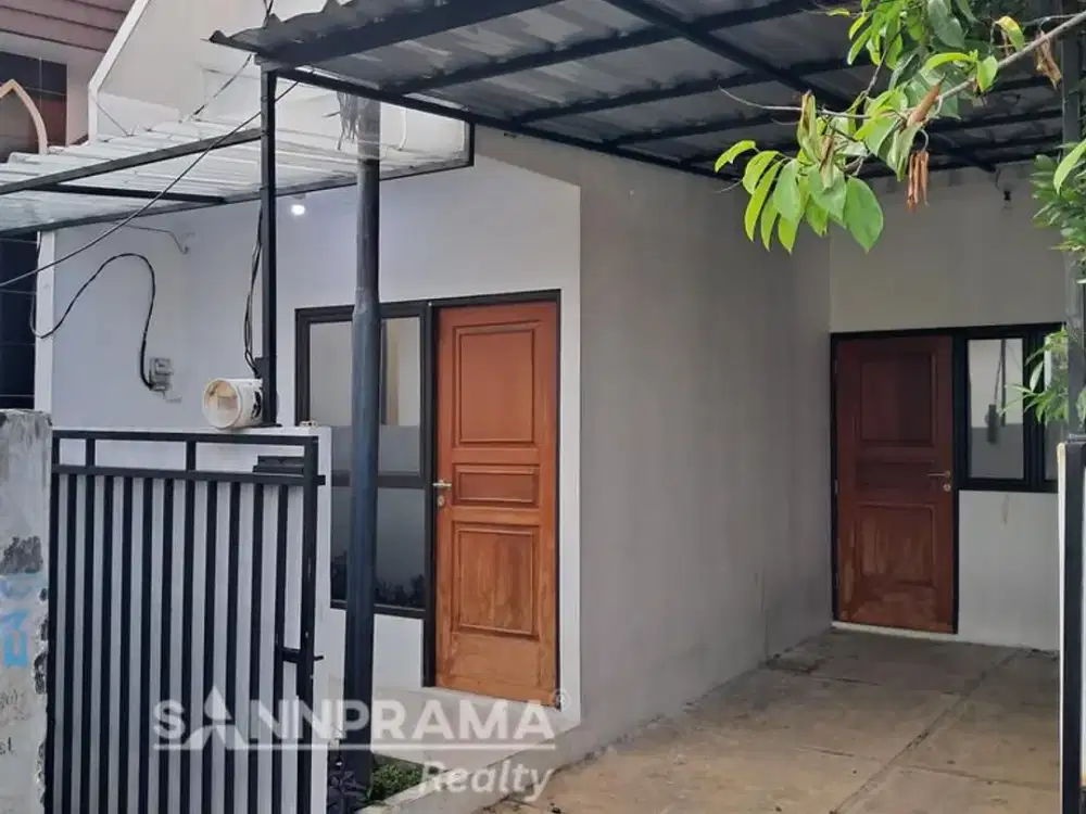 Rumah Siap Huni Furnished Free Biaya2 Dekat Mal DTC dan Mushola -rn-