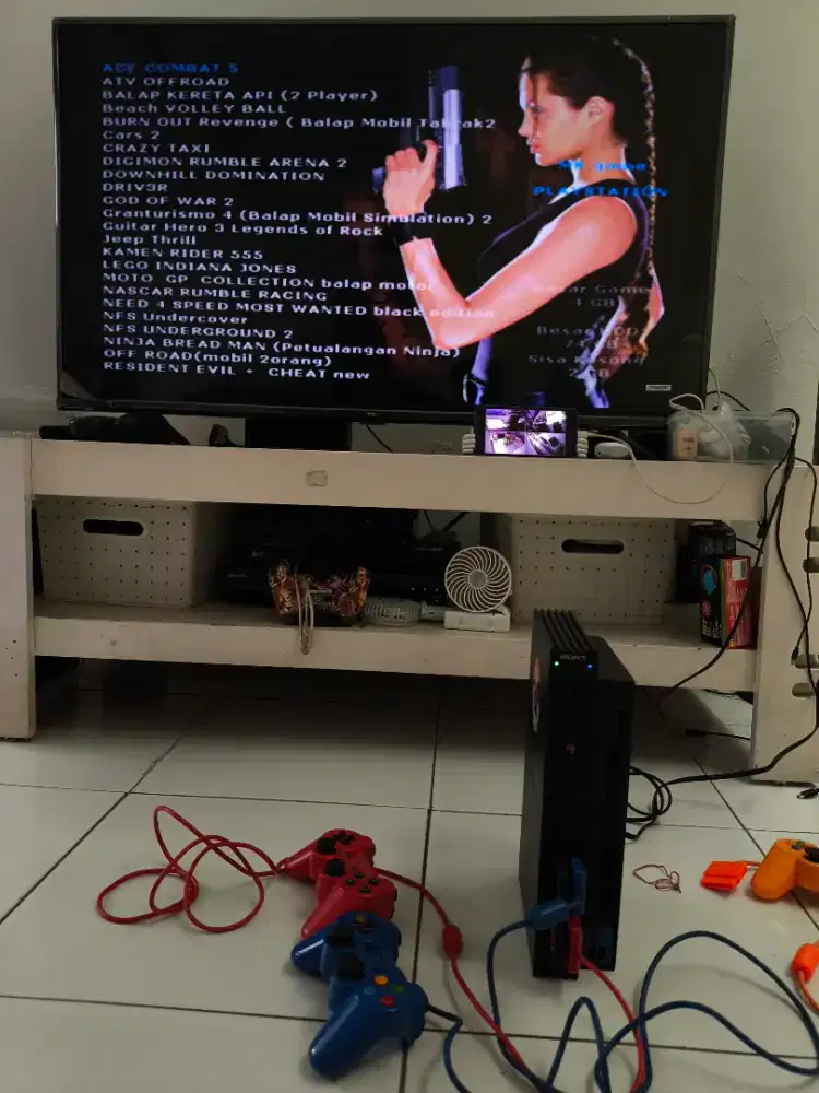 Dijual PS 2 Slim Hard Disk