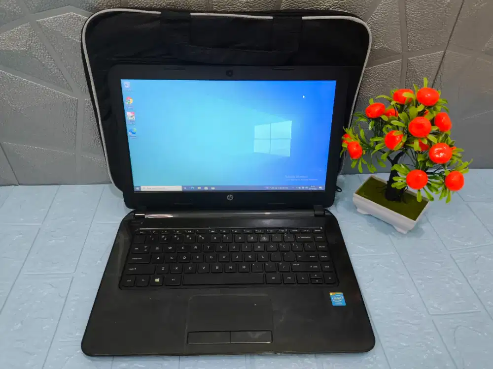 Laptop hp14 ram 8gb hdd 500gb intel celeron