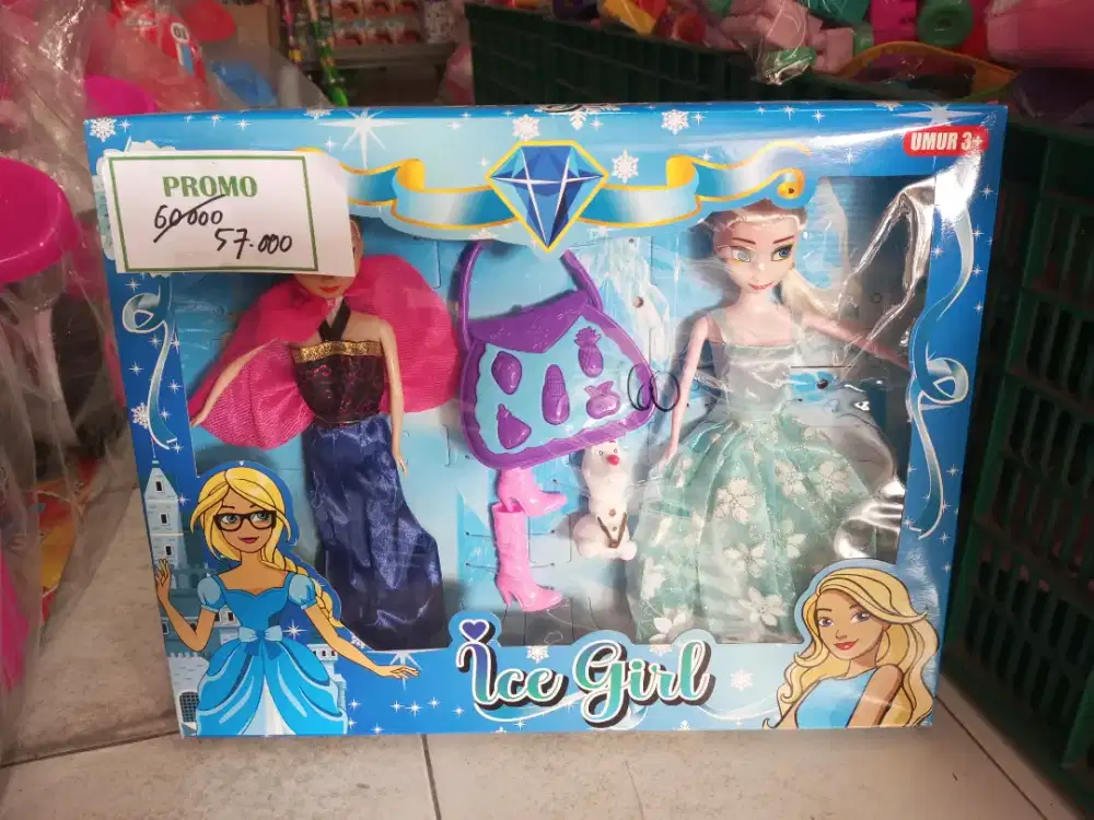 Mainan Anak Barbie isi 2
