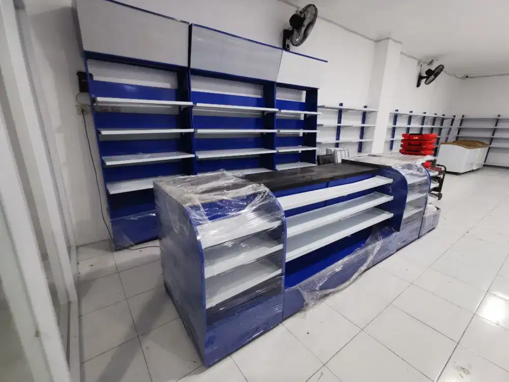 Meja kasir Alfa full plat