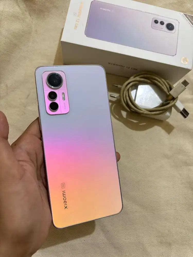 Xiaomi 12 Lite 8/256GB 5G - Kondisi Mulus, Fullset, Garansi Resmi