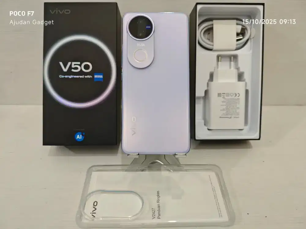 Vivo V50 5G 12/256 Gb Openbox Simpenan Garansi Juni 26 bs TT/BT yah