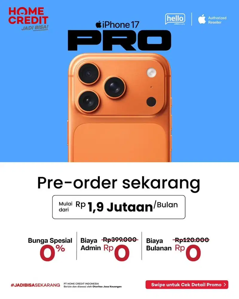 PO IPHONE 17 CICILAN TANPA KARTU KREDIT