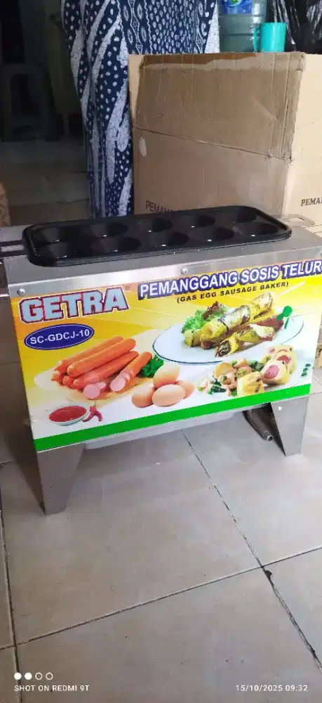 Pemanggang sosis telur atau sostel10 lubang harga nego