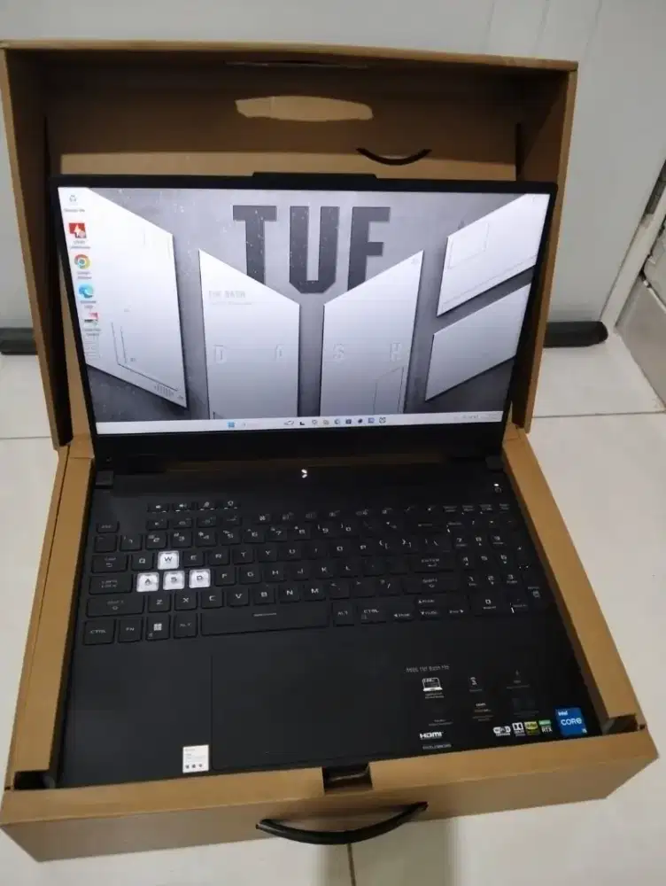 Asus Tuf Dash F15 RTX 3050 GARANSI ON