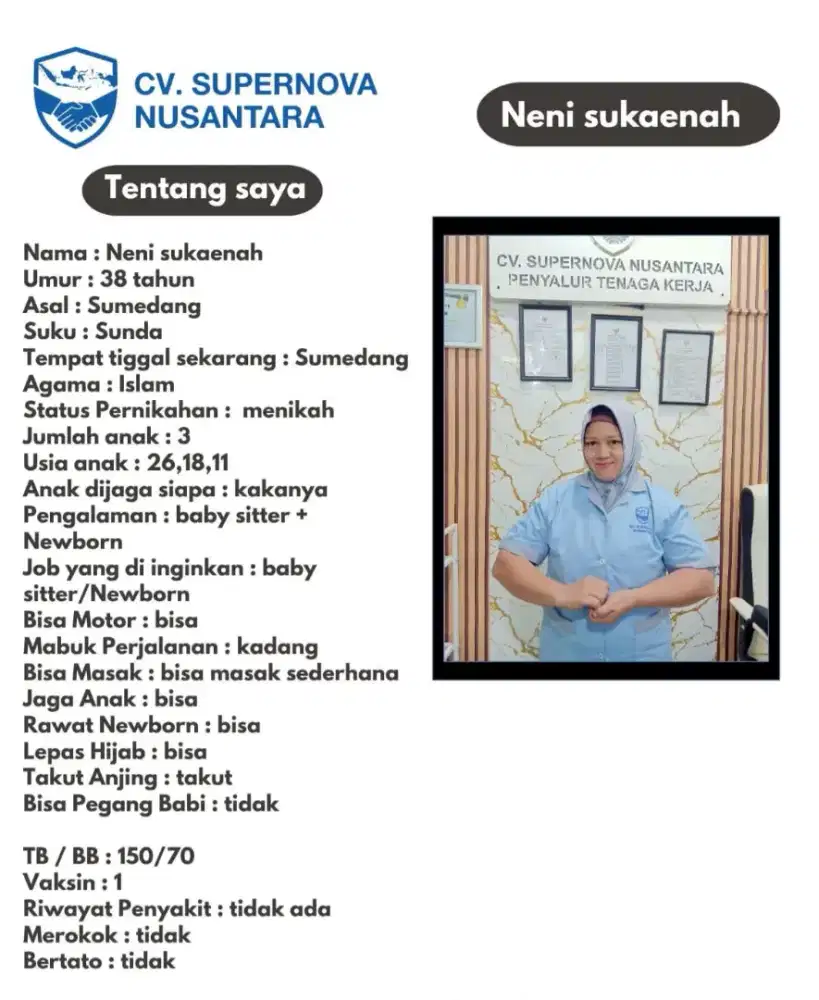 Ready art dan baby sistet berpengalaman