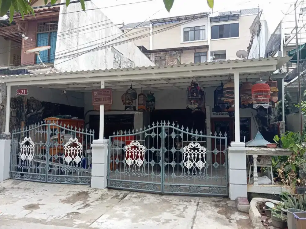 Rumah Komp Angkasa Pura Gunung Sahari Utara Sawah Besar Jakarta Pusat