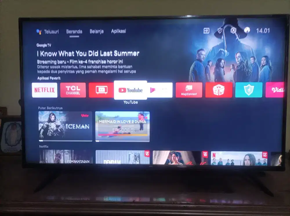 TCL 50A28 - 50 inch - TV - 4K UHD-HDR 10 - Micro Dimming - Dolby Audio