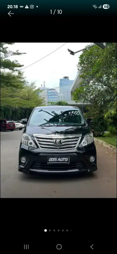 Toyota Alphard PS 2013