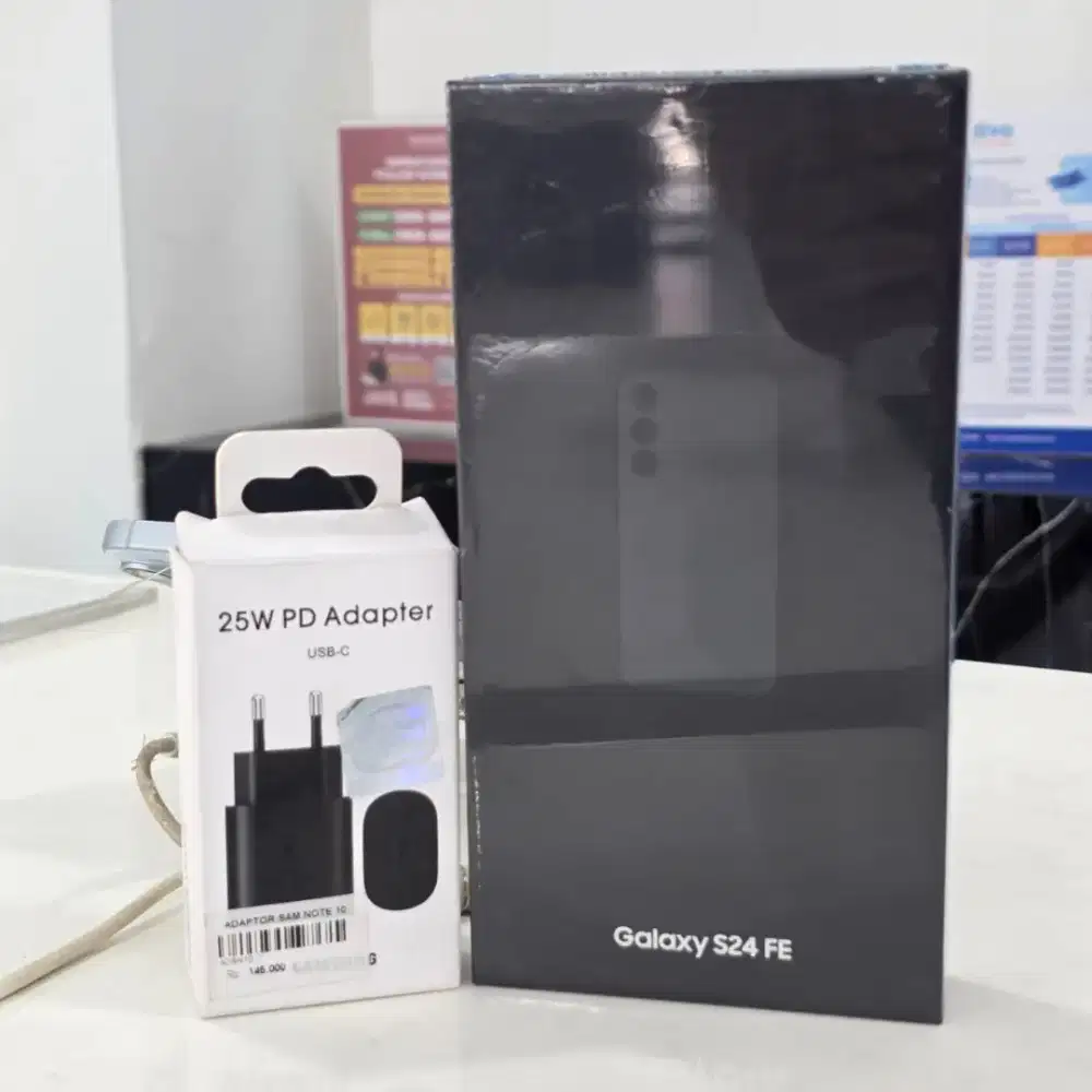 Promo spesial Samsung galaxy s24 fe, kondisi segel harga murah meriah