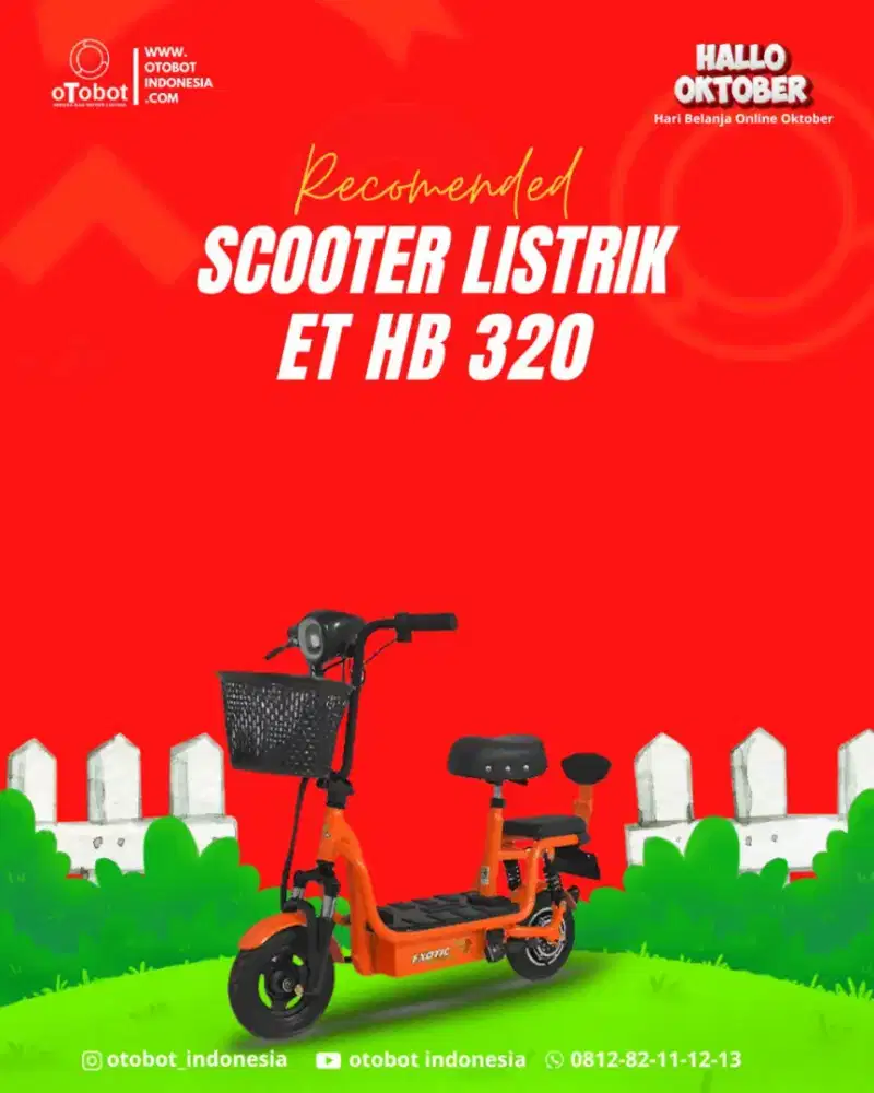 SEPEDA LISTRIK MINI SKUTER