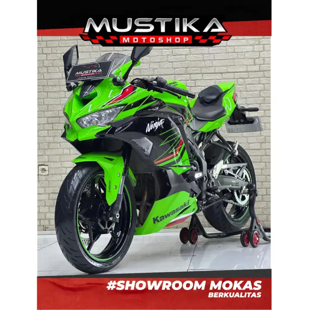 Odo 1rb Simpenan!!Kawasaki ZX25RR 2023 faselift Plat Jatim-Mustika