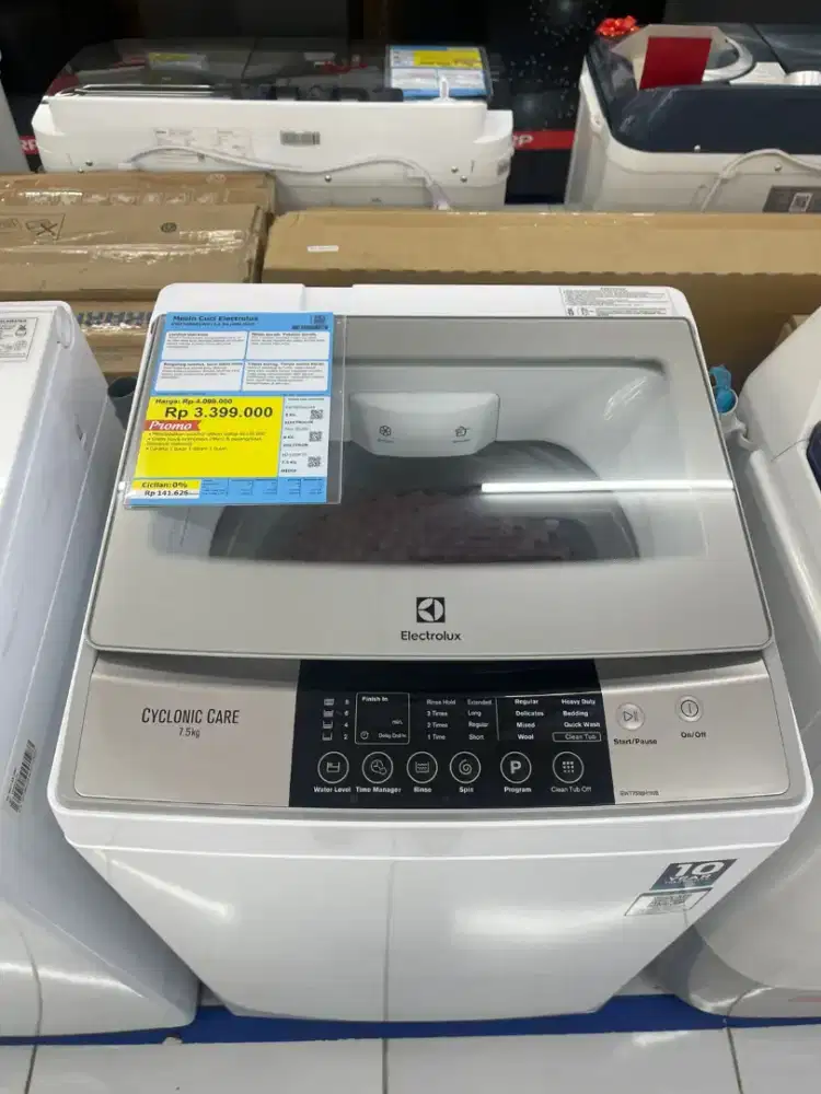 Mesin cuci Electrolux 7,5Kg