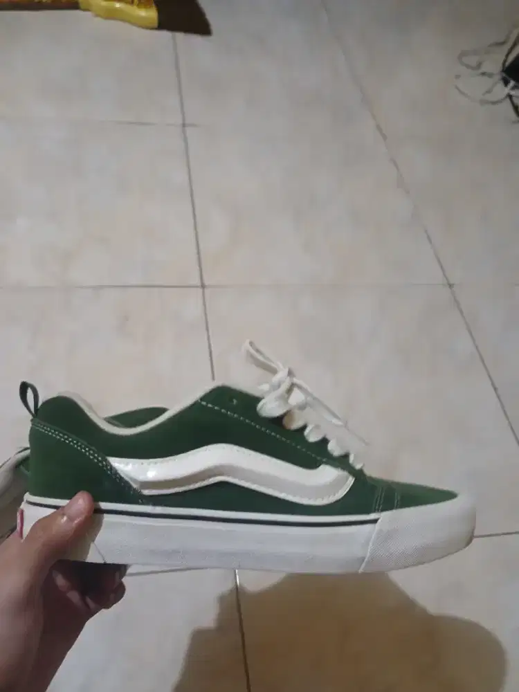 Vans KnuSchool Yellow Green