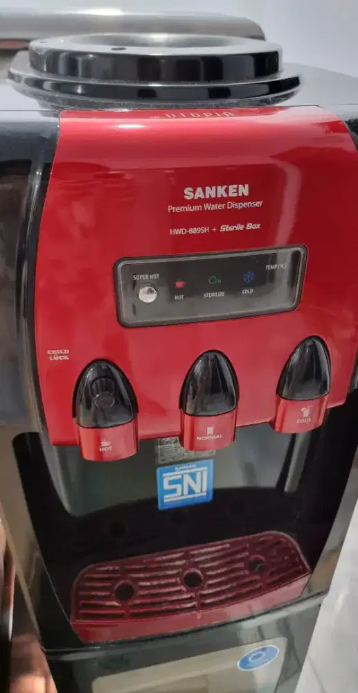 Bisa Nego! Sanken dispenser panas dingin netral + sterilizer